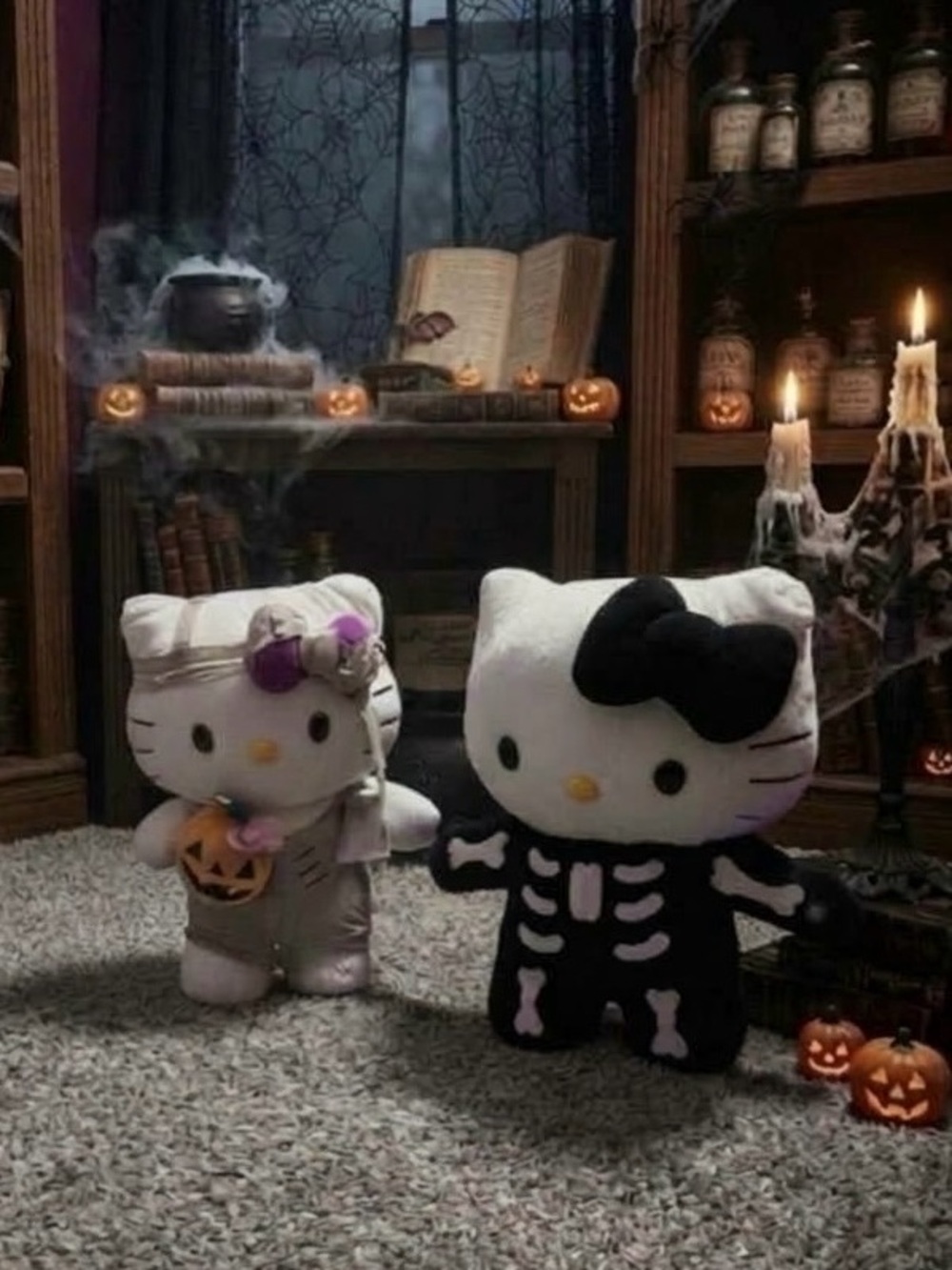 Halloween Musical Hello Kitty Dancing Plushies